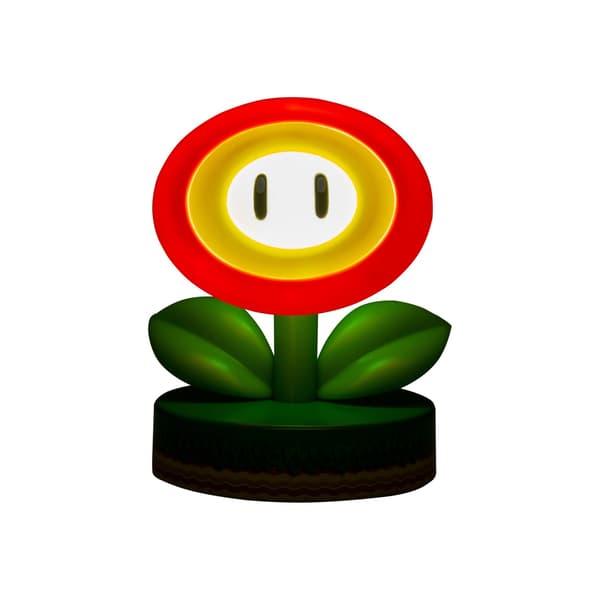 Super Mario Fire Flower - Lampa - Icon Light 200