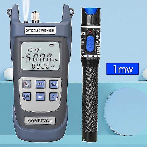 2 In1 Ftth Fiber Tool Kit Fiber Power Meter -50~+26dbm Visual Fault Locator Fiber Test Pen And50mw 1/10/30mw G510A och 1MW G510A and 1MW