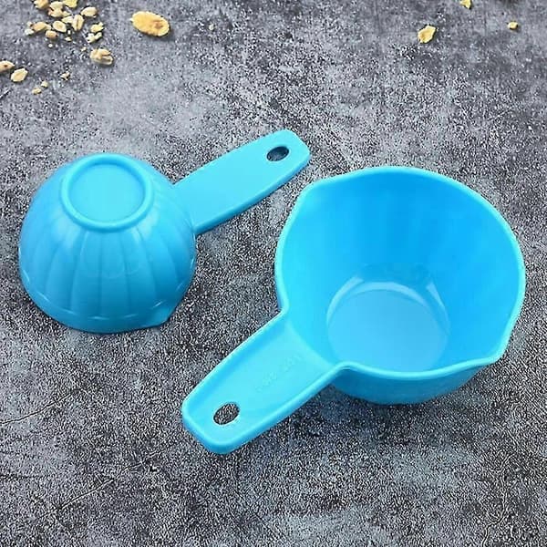 4-delat plastmåttset för matlagning, bakning, flytande och torr mat