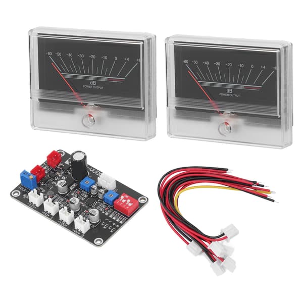 VU Meter Lydnivåindikator Forforsterker Amp Driver Board Kit