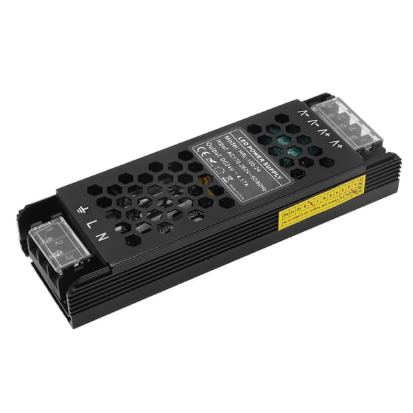 LED Strømforsyning 100W AC 170-260V til DC 24V Konverter til LED Lysstriber