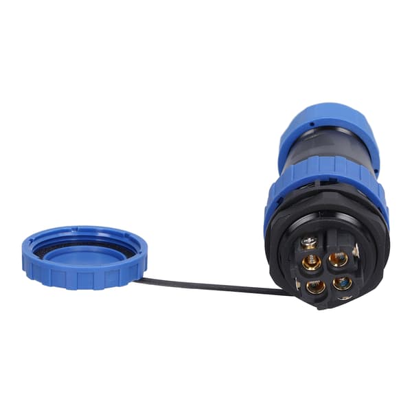 Vanntett Plug Socket Bakmutter Aviation Strømkontakt Industriell Adapter 250V 45A LP284 Pin
