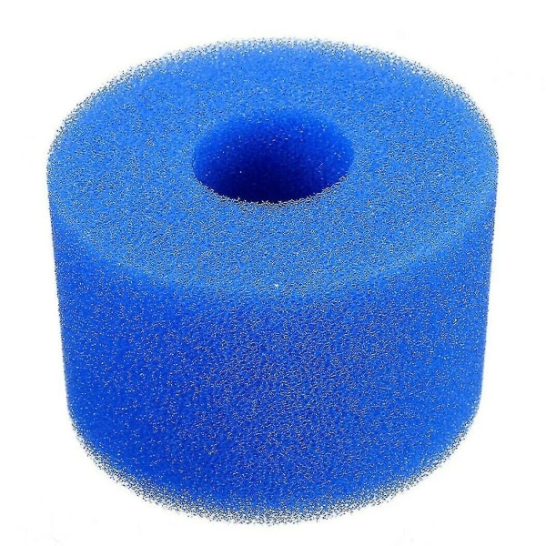 Vaskbart svømmebassengfilter Skumsvamppatron 4 stk 4pcs