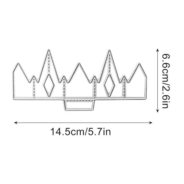 Metal Cutting Template Star Folding Template Scrapbook Mold Embossing Template