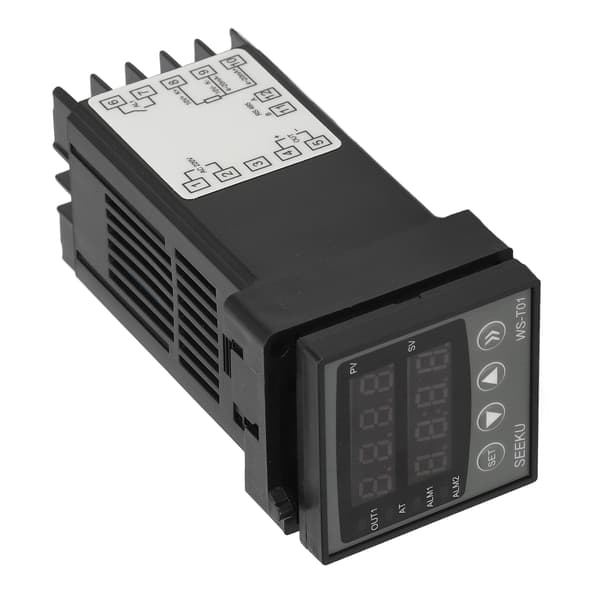 PID Temperaturregulator Digital Display ABS-hölje Intelligent Temperaturkontrollmätare DC 24V