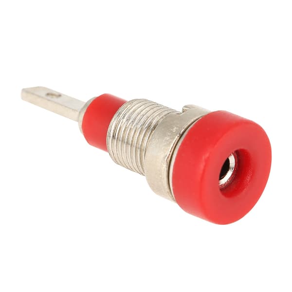 5 stk. blandet farve bananstik 2,0 mm jack panelmonterede testprober