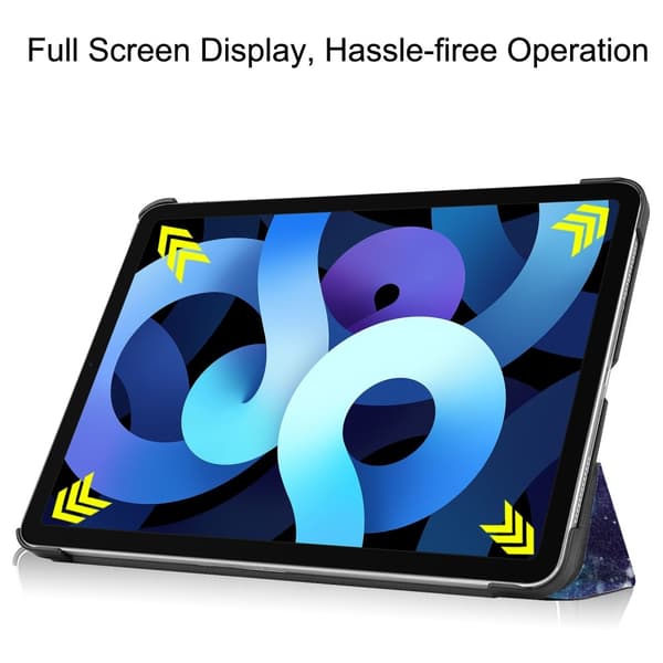 【BQ】iPad Air 2025-2020 Deksel Tri-Fold Cosmic Space 180