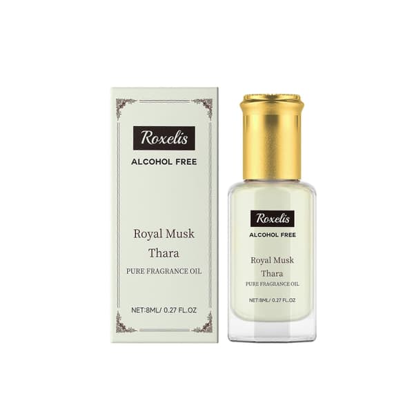 【BQ】Musk Kullager Köln med Feromoner - Elegant Roll-On Doft för Dejting, 8ml