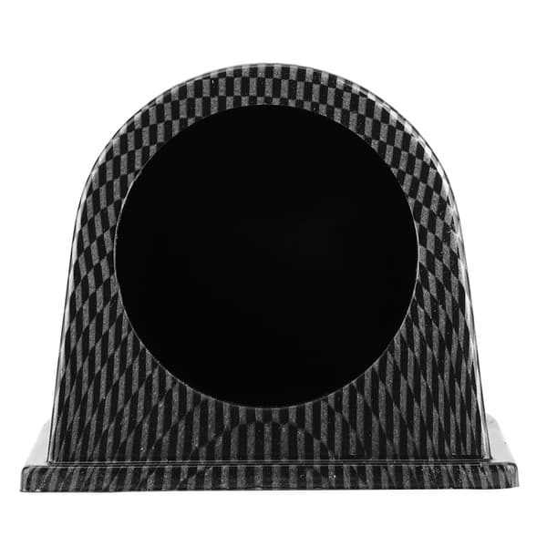 52mm/2in Kolfiberstil Enkelt Hål Instrumentbräda Mätarhållare Kopp Bilmodifiering