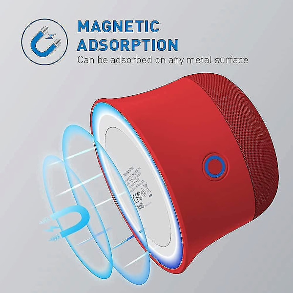 Mini magnetisk Bluetooth högtalare Liten duschhögtalare Super Bass
