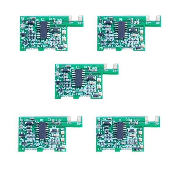 5 stk L3+ 10v Strømforsyning Step-down Small Board 10,2v Output 10v Lgsg Spændingsfaldskort Power Modu green