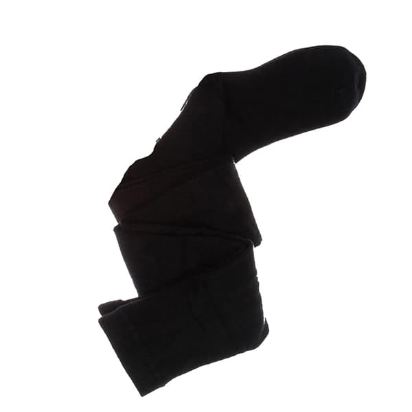 Danse Strømpebukser Solid Farve Elastisk Komfortable Dansetights Leggings Strømper til Børn Sort S: 5 til 7 År Gamle