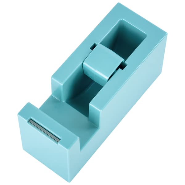 Bärbar Ljusblå ABS-hartstejpdispenser för kontor och skola
