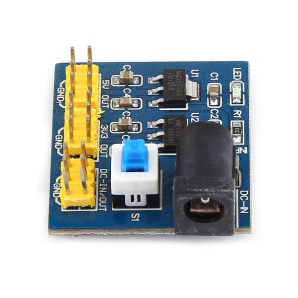 DC-DC Spenningsomformer Multi utgang Nedtrappende Strømforsyningsmodul 12V til 3.3V/5V/12V