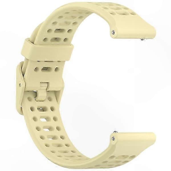【BQ】Justerbar silikone urrem til Coros Pace 3, holdbar udskiftningsrem Yellow