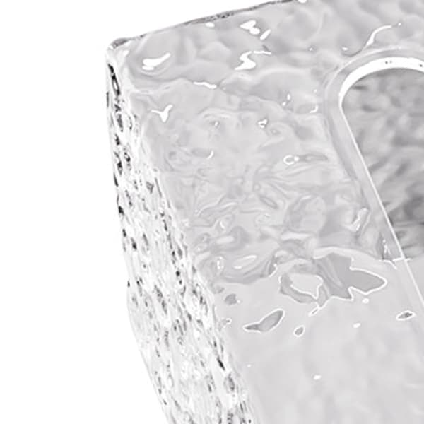 Väggmonterad Tissue Box Glacier Mönster Multifunktionell Lätt Lyxig Stil Tissue Dispenser Box för Badrum