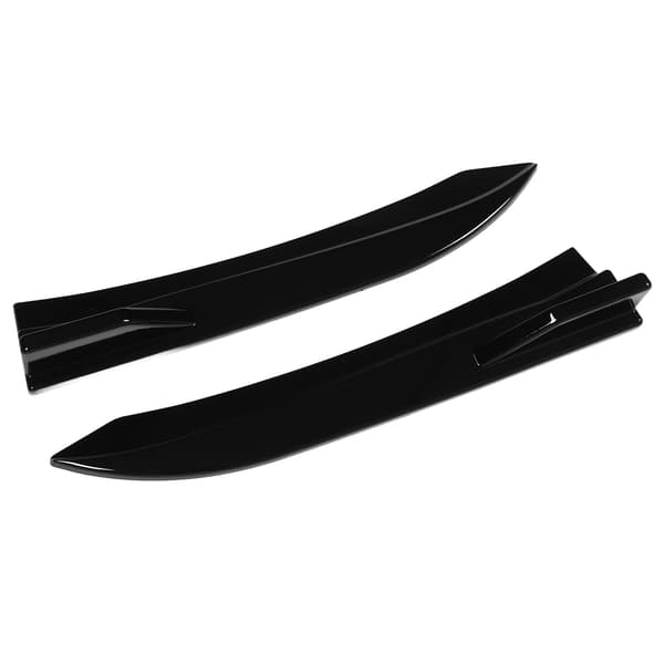 Bagagerumsdiffusor til bil, blank sort, sideskørtslip til 4-serie F36 M‑Sport 2013‑2018