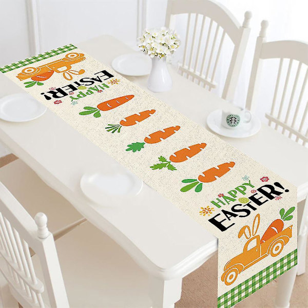 Hyvää pääsiäispupu printed pöytäjuoksu pääsiäismunat Pöytäliina Kani Style I Style I