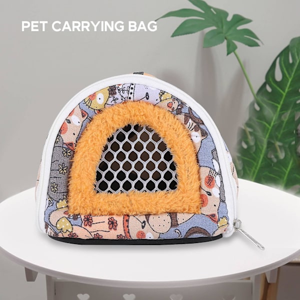 Bärbar Smådjur Igelkottsväska Utomhusresor Marsvin Råtta Chinchillas Bärpåse multicolor