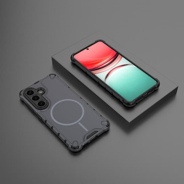 Mobilskal till Samsung Galaxy S26 Magnetiskt TPU + PC - Grå