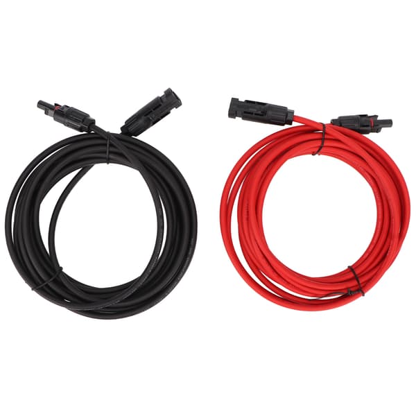 12AWG Solpanelkabel med kontakt 6 meter förlängningskabel för solcellssystem