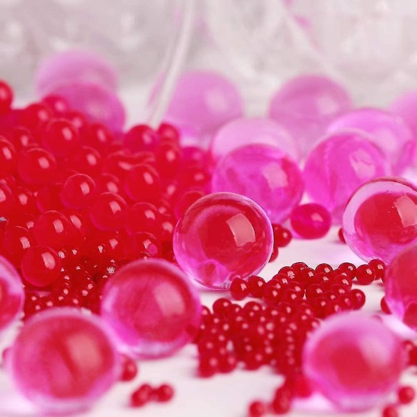 Flerfärgade vattenpärlor 3000 st Multipurpose Magic Balls PINK