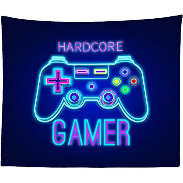 Kausiluonteiset juhlapyhien koristeet Seinävaate Cool Neon Gaming Seinävaate Seinävaate Gamer Huoneen sisustus Juliste Seinävaate, Lahjaideoita pojille Xinda
