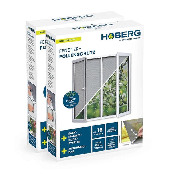 【BQ】3PCS Window Fly Screen with Magnetic Attachment, Individually Trimmable to 150x130cm Mosquito Net size