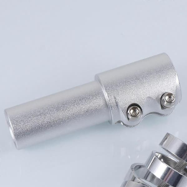 Maastopyörän ohjainkannattimen korotuspala, hopea