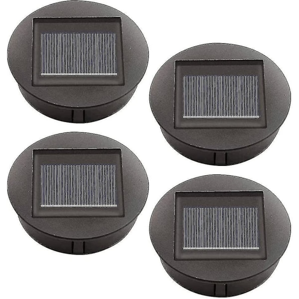 delar utbyte av solcellslampor med led-lampor, byte av solpanellampor, led solpaneler lyktaskydd för utomhushängande trädgårdslykta Qyroa