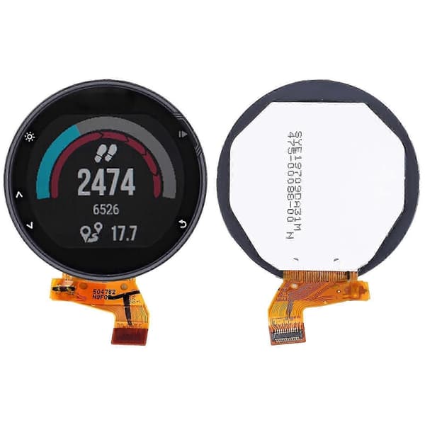 LCD-skärm och digitaliserare komplett enhet för Garmin Forerunner 735 / 735XT (grå) Grey