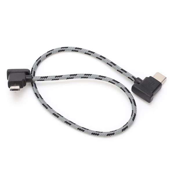 Rätvinklig Typ C till Micro USB-kabel för DJI Mavic Air 2 Mini 2-kontroller