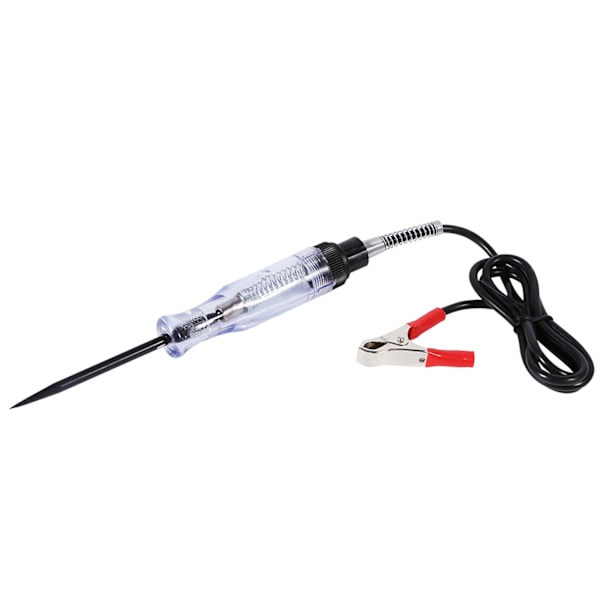 6V, 12V, 24V DC Krets Tester for Biler og Lastebiler med Lang Probe og Pærelys