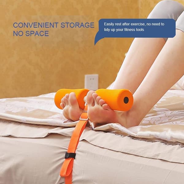 Justerbar Hamstring Curl-stropp, Hjelpemiddel for Hamstring Curl, Treningsutstyr for Hjemmet, Arbeid og Reiser