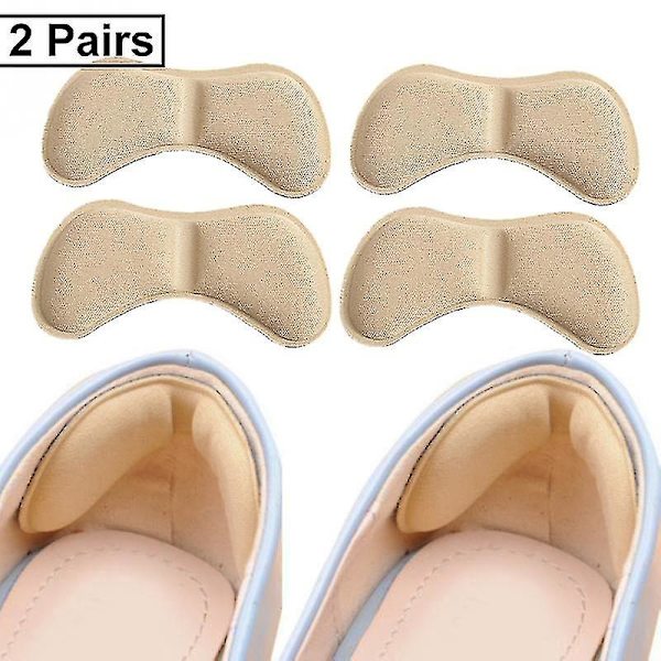 5 par hälinläggssula Patch Smärtlindring Antislitagekuddar Beige- 5 pairs