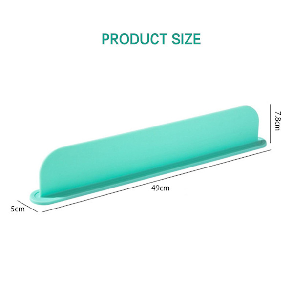 Køkkenvask Splash Guard Vaskbar og genanvendelig Island Sink Board Housewarming gaver White