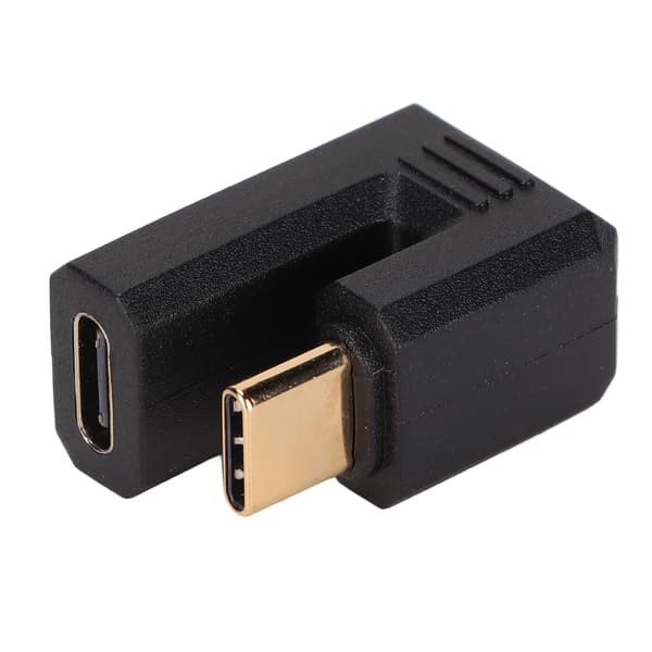 USB-C U-formad Adapter med Stöd för 4K 60Hz Multifunktionell USB Mobiltelefonadapter för Dataöverföring