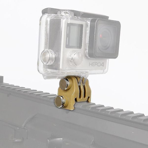 20 mm Picatinny Rail Mount Adapter Kit Action Camera Rail System Monteringstillbehör Kompatibel med Hero/eken Sportkameror