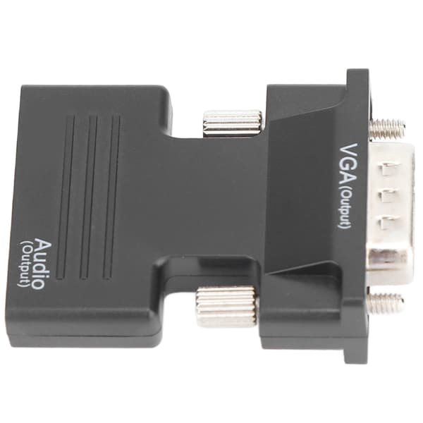 HD Multimedia Interface Hun til VGA Han Konverter med 3,5 mm Lydkabel til Bærbare Computere, PC'er og Skærme