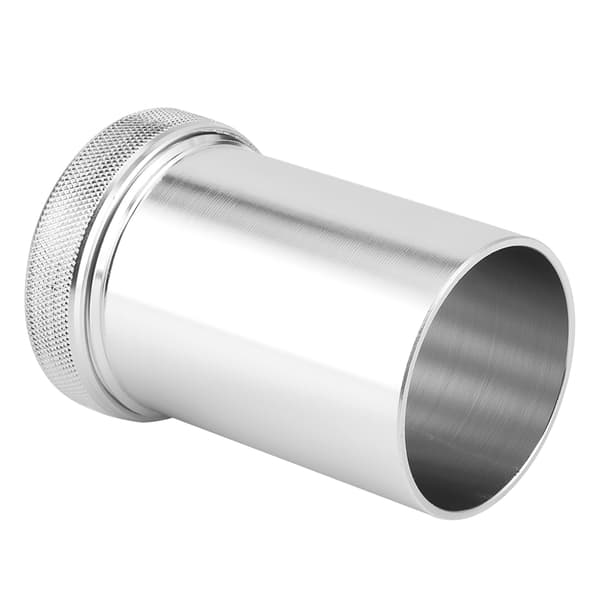 2 tums svetsbar tanklock i aluminiumlegering, bränsletankdelar, bilmodifiering, silver