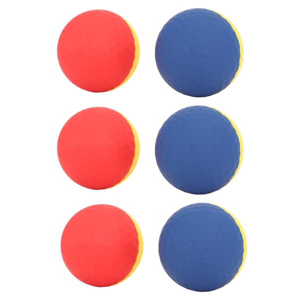 Høj Elasticitet Dual Color Golfbolde til Træning og Konkurrence 12 stk. Mat Finish