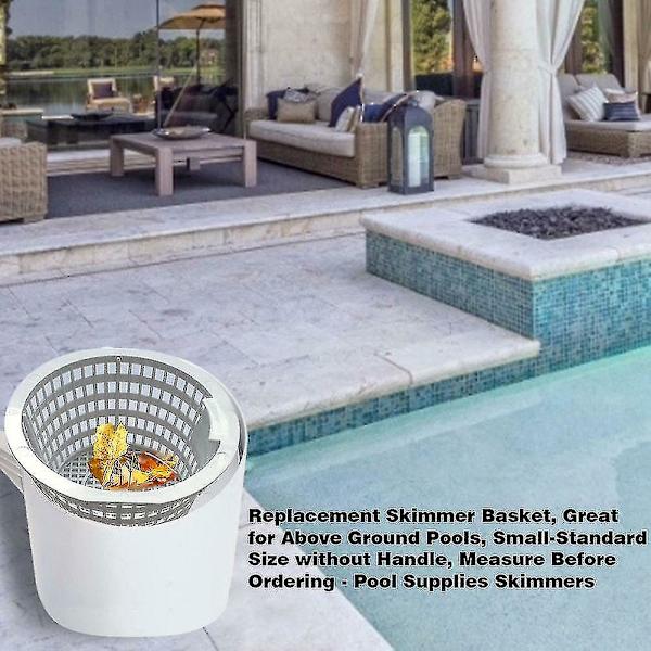 Universal Ersättning Skimmer Basket Plast Skimmers för ovanjordspool With Handle