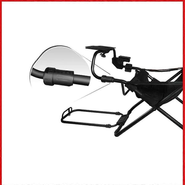【BQ】Kompatibel med Playseat Challenge Seat X Simuleret Excentrisk Forstærkningssæt Black