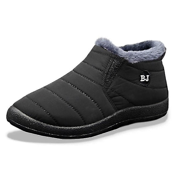 Unisex ankel vinterstövlar 36 BJ-Black