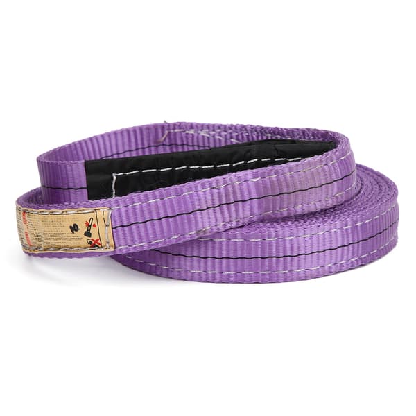 5mx30mm Polyester Lyftstropp Industriell Kranklyft Webbing Lila