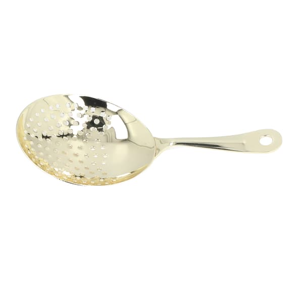 Professionel Cocktail Strainer i Rustfrit Stål Guld Shell Bar Club Restaurant