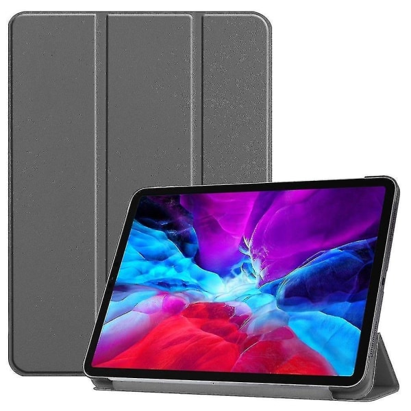 Pennladdning Tri-fold D Pu + Tpu- case med D for Pro 12,9 tum (202