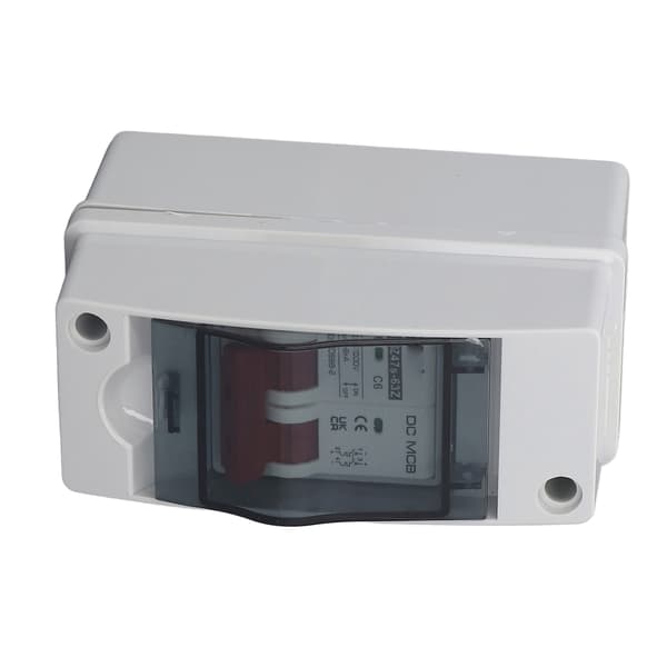 2P 1000V DC 6A Strømafbryder IP65 Vandtæt Boks PV Solcelleanlæg