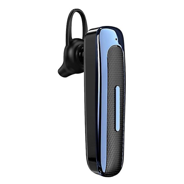 1 stk E1 Bluetooth Headset In-ear Trådløs Abs Vandtæt Trådløs Hovedtelefon Til Sport-blå Sort