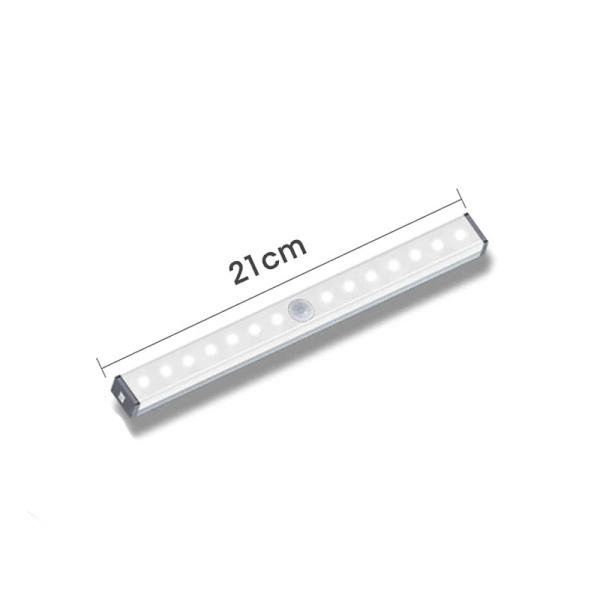 Den nya Trådlös Dimbar LED belysning Spotlights med Rörelsesensor 21 cm Vit